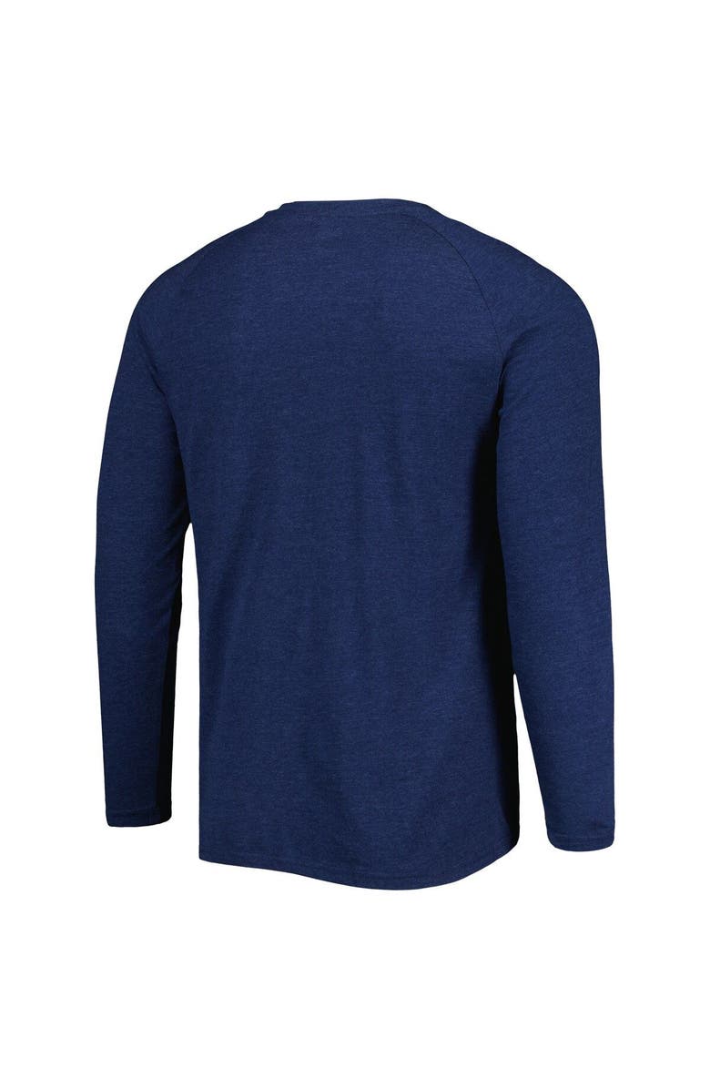 CONCEPTS SPORT Men's Concepts Sport Navy New York Yankees Inertia Raglan Long Sleeve Henley T-Shirt, Alternate, color,