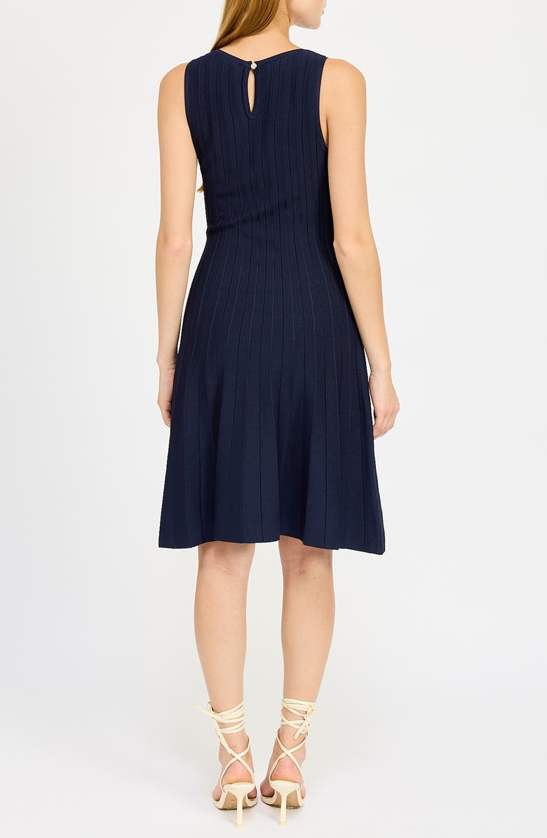 En Saison Juniper Sleeveless Rib Knit Dress, Alternate, color, 