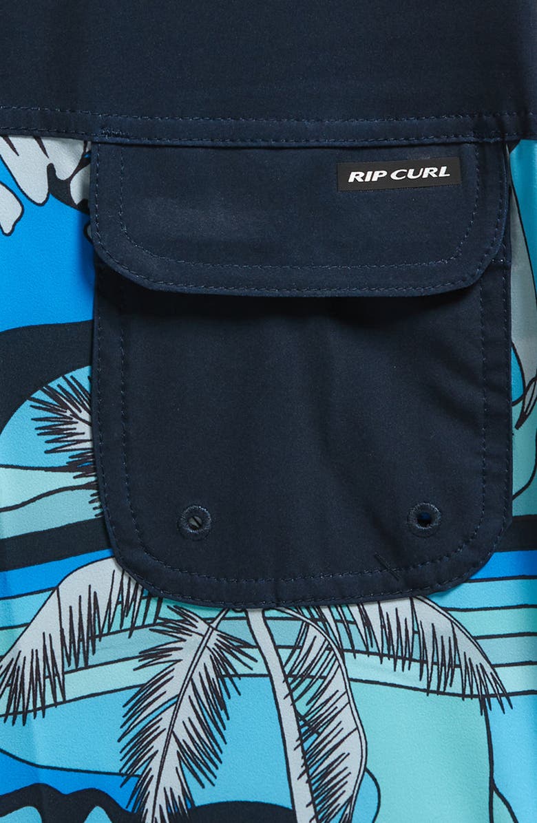 Rip Curl Kids' Mirage Mason Barrel Killa Board Shorts, Alternate, color, 