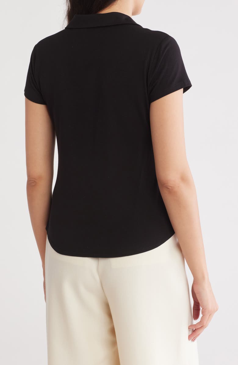 INDUSTRY REPUBLIC CLOTHING Short Sleeve Button-Up Top, Alternate, color,