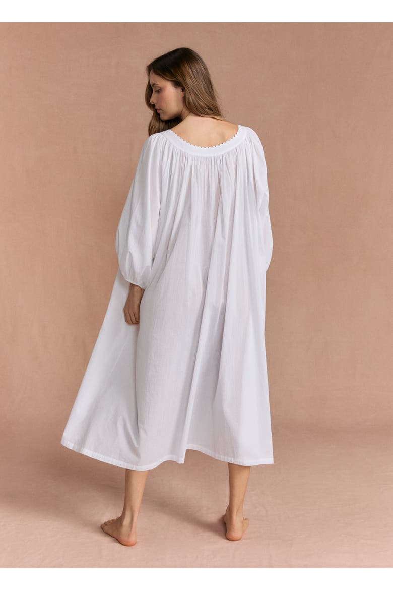 Isabel Nightdress, Alternate, color, White