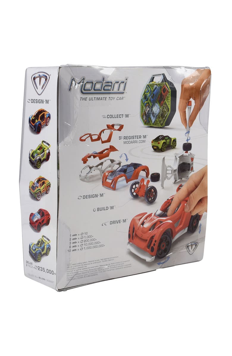 Modarri Deluxe Car 3 Pack, Ages 6+, Alternate, color,
