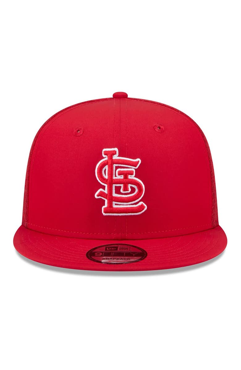 New Era Men's New Era Red St. Louis Cardinals 2026 Batting Practice 9FIFTY Snapback Hat, Alternate, color, Red