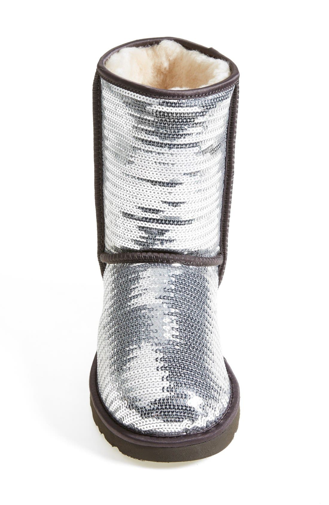 UGG<sup>®</sup> Australia 'Classic Short Sparkles' Boot, Alternate, color, 