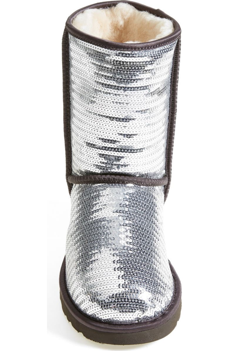 UGG<sup>®</sup> Australia 'Classic Short Sparkles' Boot, Alternate, color,
