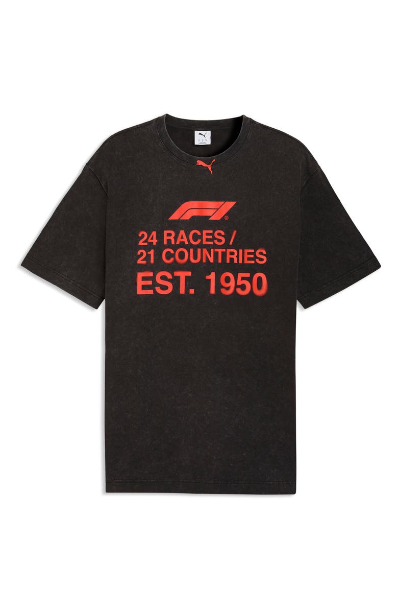 PUMA Formula 1<sup>®</sup> Race No Graphic T-Shirt, Main, color, Puma Black