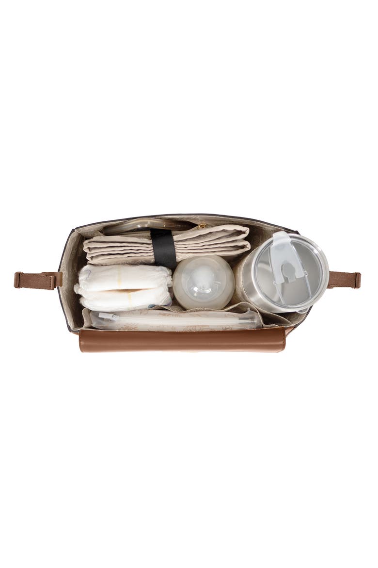 Peek-A-Boo Stroller Caddy, Alternate, color, TOFFEE