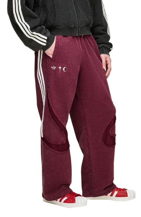 Mesh Detail Relaxed Sweatpants