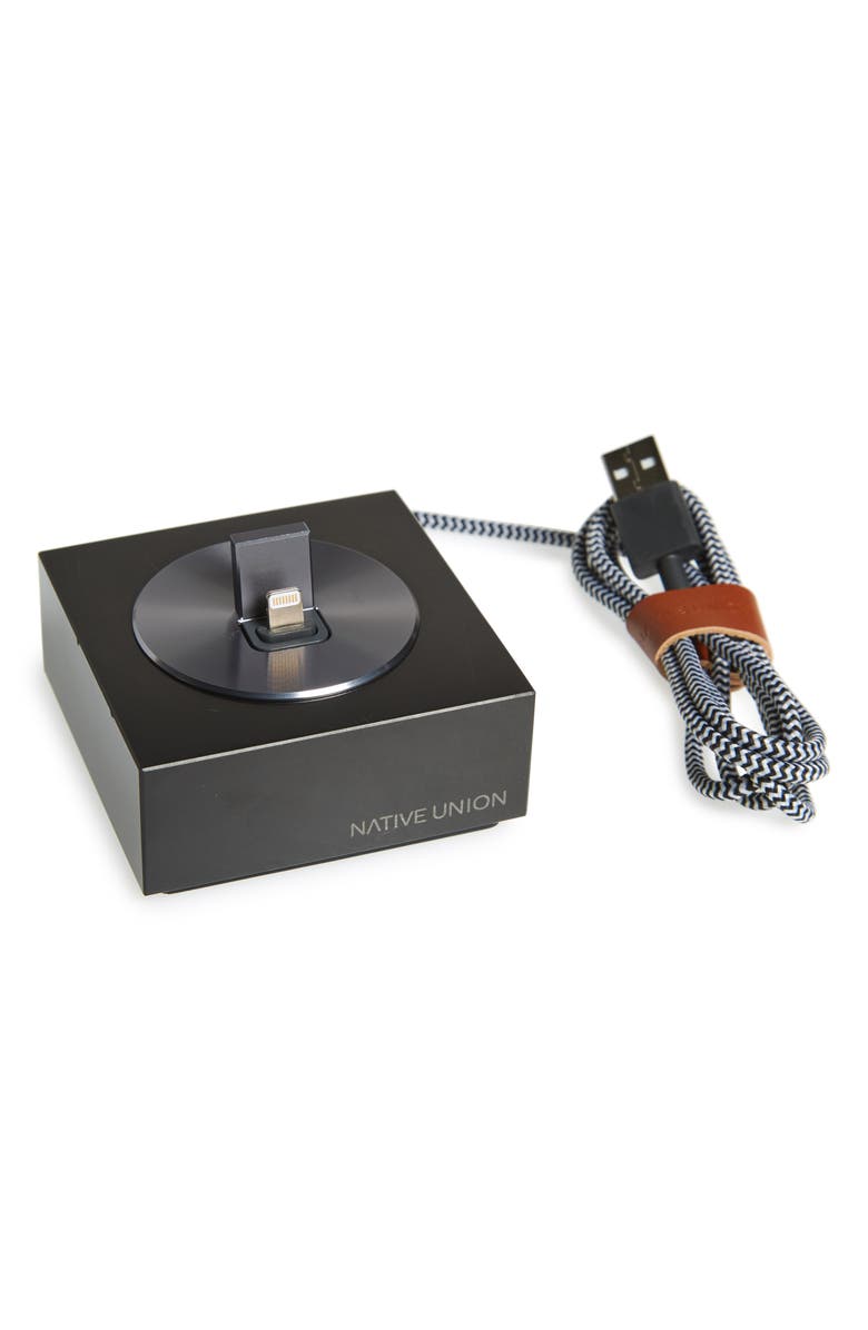 Native Union Marble iPhone Charging Dock, Main, color,