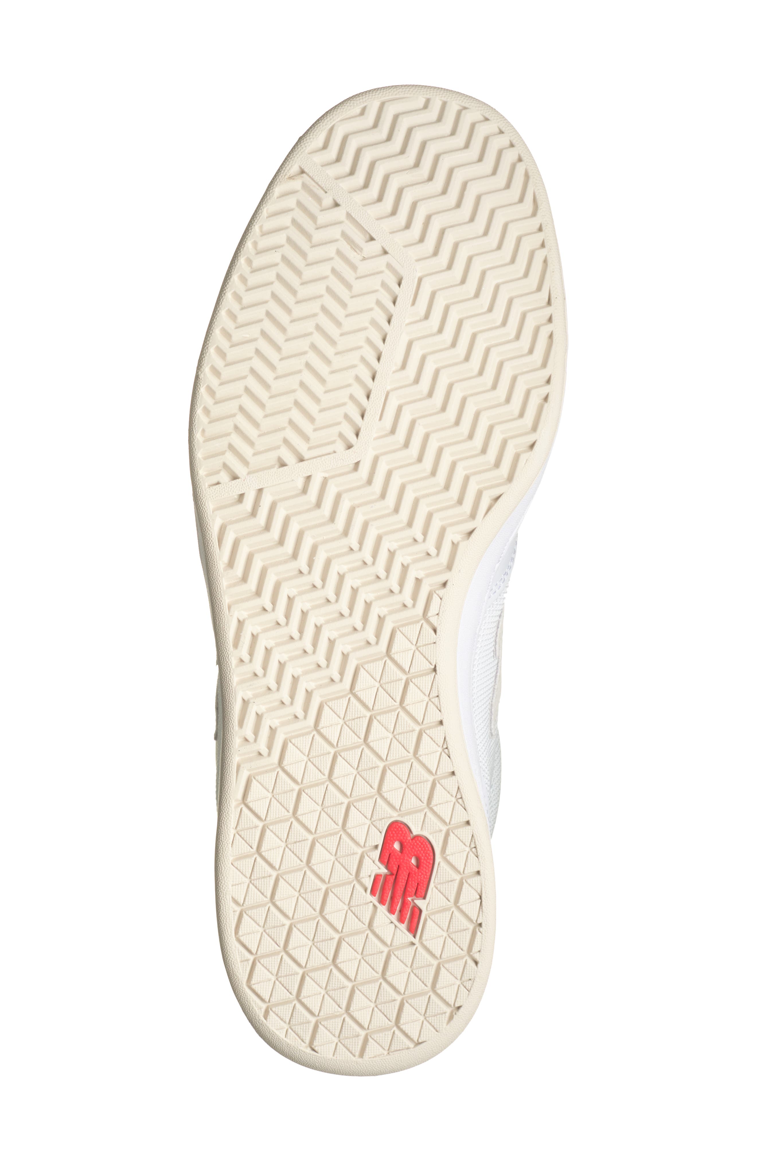 New Balance 440 High Top Sneaker, Alternate, color, White/ Red