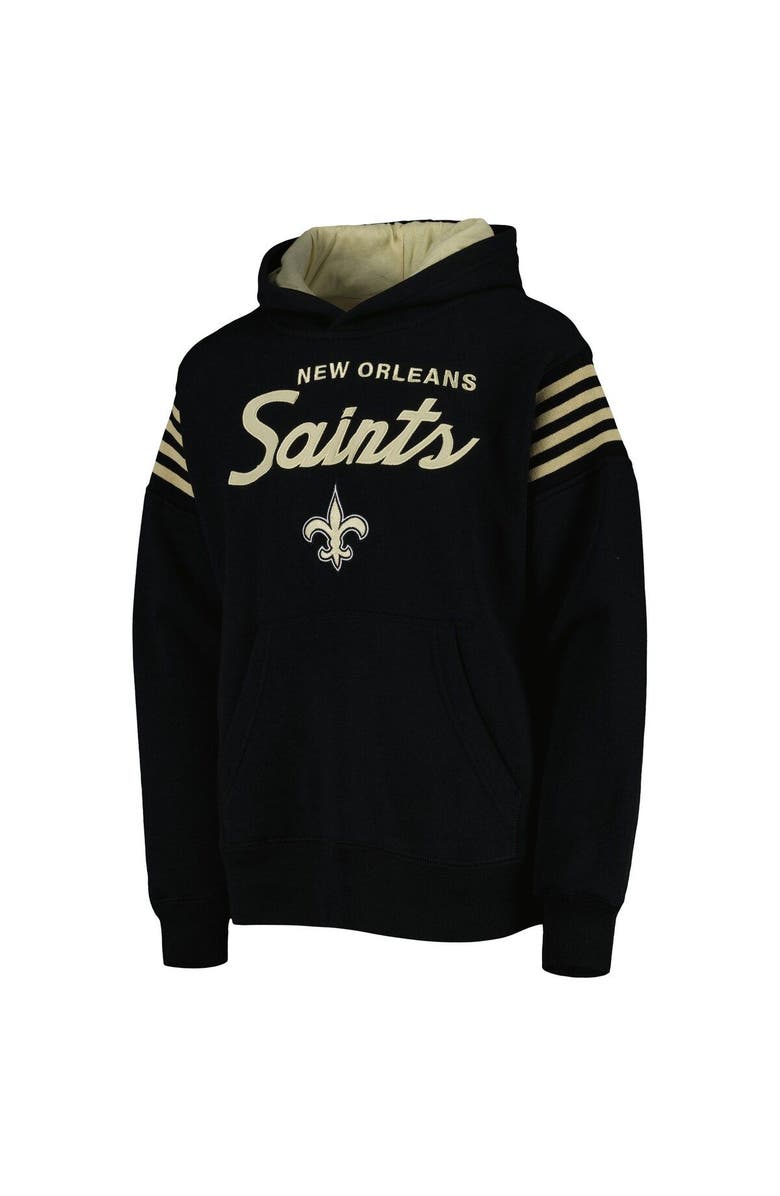 Outerstuff Youth Black New Orleans Saints The Champ Is Here Pullover Hoodie, Alternate, color, Black