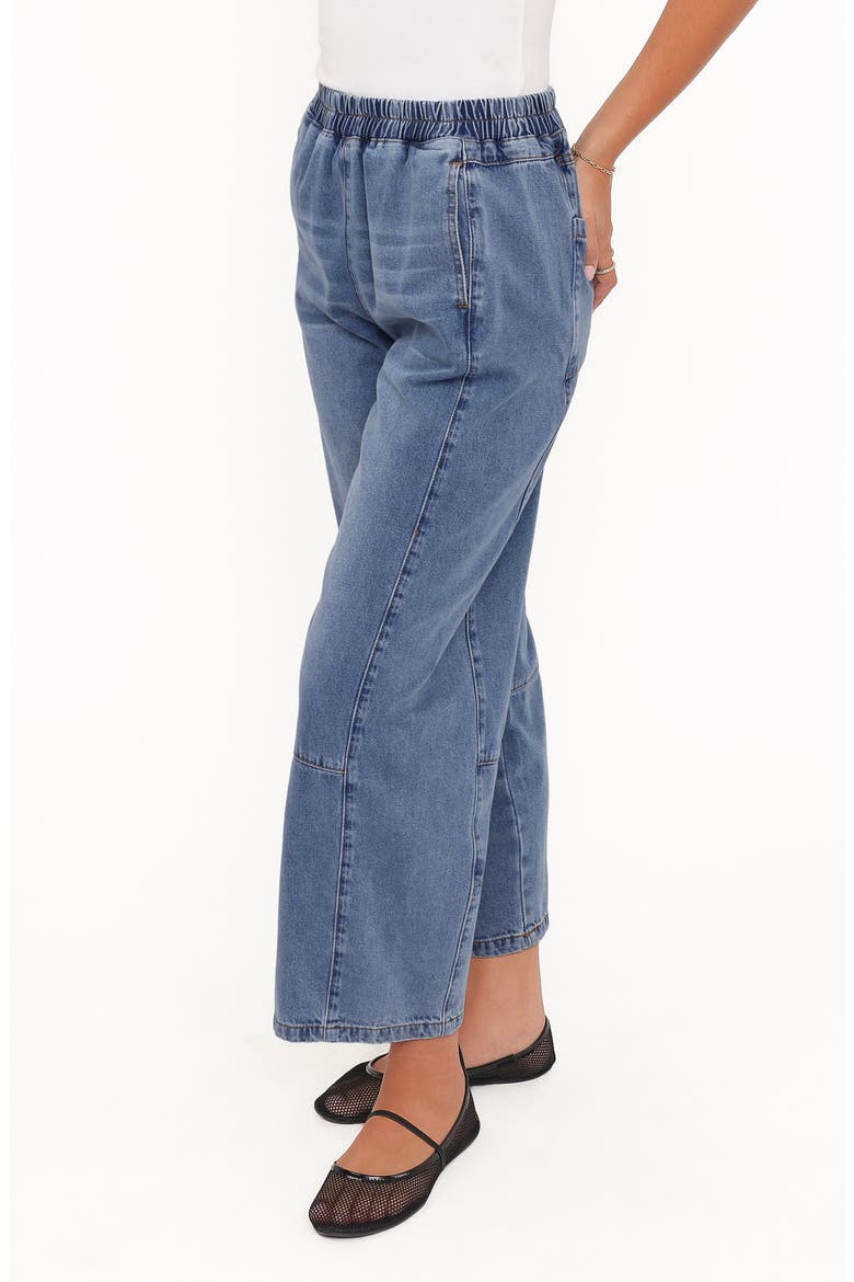 Sophie Pull-On Crop Barrel Jeans, Alternate, color, MEDIUM WASH