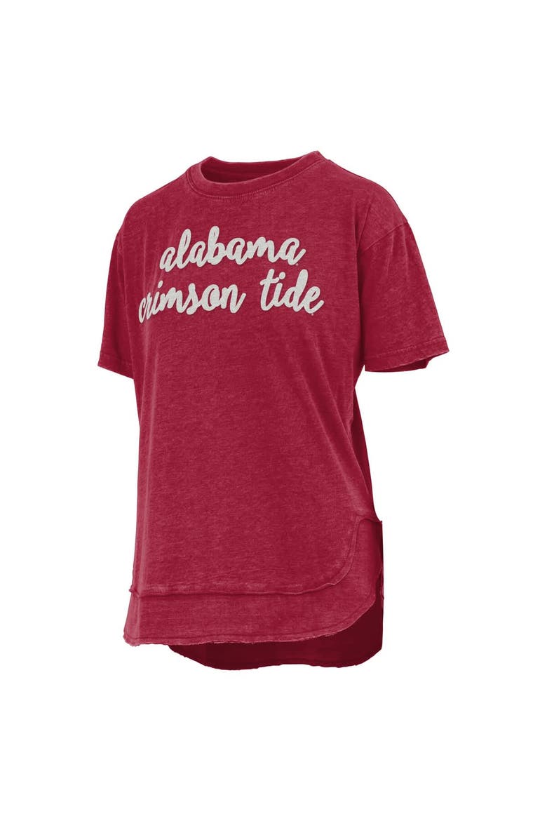 Women's Pressbox  Crimson Alabama Crimson Tide Poncho T-Shirt, Alternate, color, Crimson
