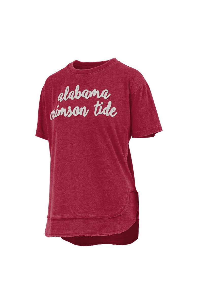 PRESSBOX Women's Pressbox  Crimson Alabama Crimson Tide Poncho T-Shirt, Alternate, color, Crimson