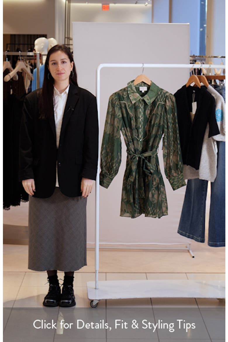 Abbott Long Sleeve Shirtdress video