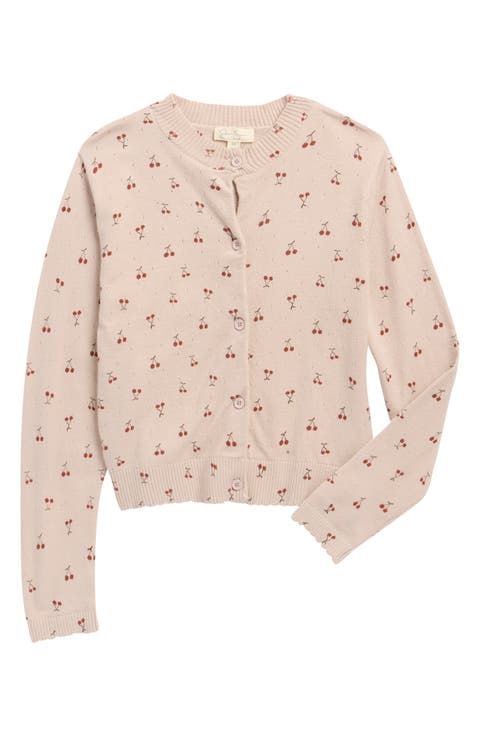 Kids' Print Cardigan