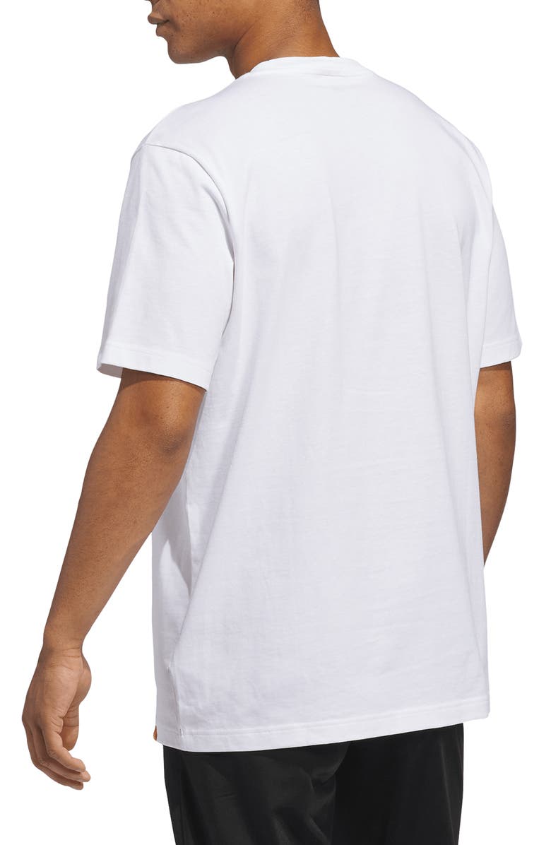 adidas Hot Dog Graphic T-Shirt, Alternate, color, White