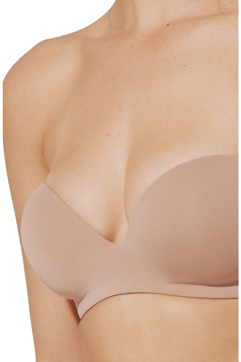 24/7® Classic Underwire Strapless Push-Up Bra, Alternate, color, TAUPE