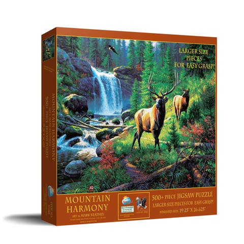 Mountain Harmony 500 piece Jigsaw Puzzle for Adults Large Pieces