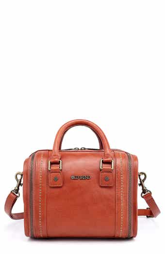 OLD TREND Mini Trunk Leather Crossbody Bag