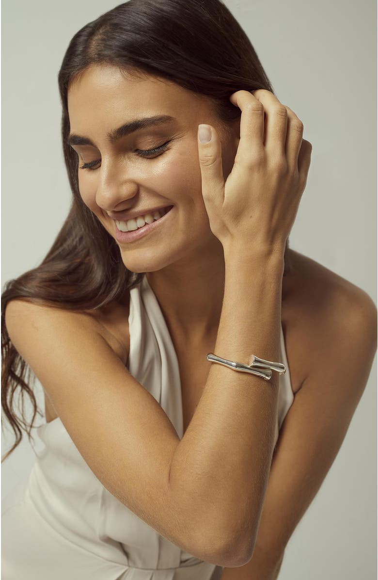 CXC Bambú Bracelet, Alternate, color, Silver