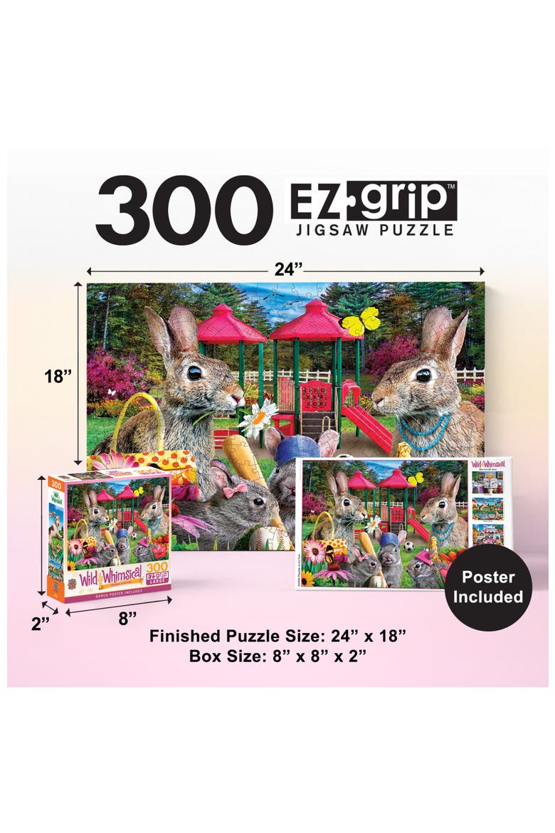 Playdate at the Park 300 Piece Puzzle, Alternate, color, Multicolor