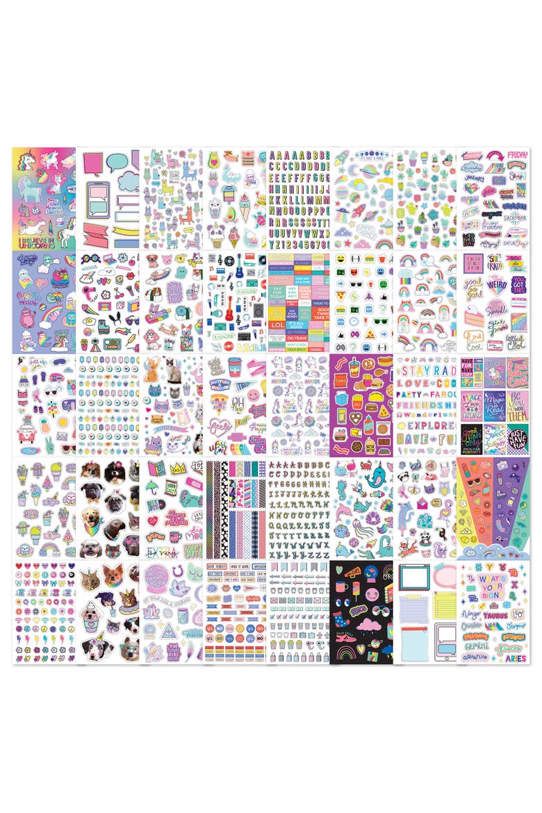 1,000+ Totes Adorbs Sticker Book, Alternate, color, Multicolored