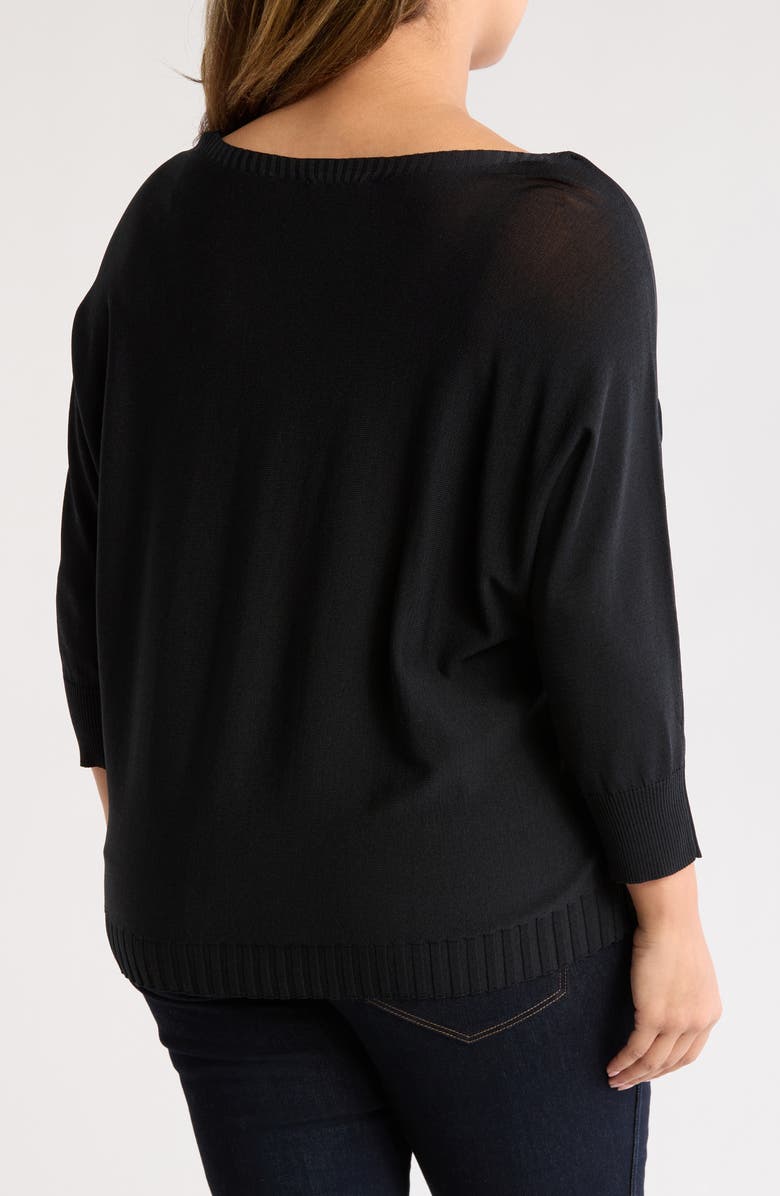 T Tahari Dolman Sleeve Sweater Top, Alternate, color, 