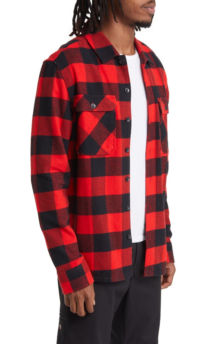 Dickies Sacramento Plaid Shirt Jacket, Alternate, color, 