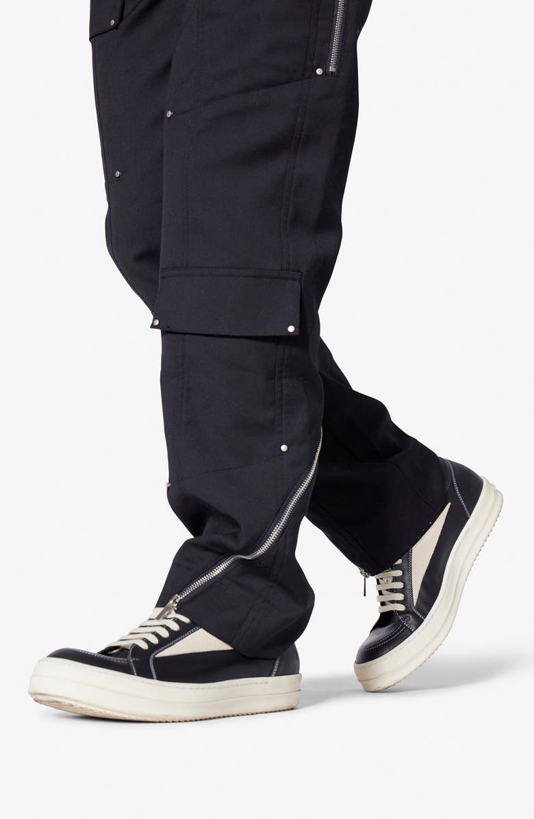 mnml Angled Zip Cargo Pants, Alternate, color,