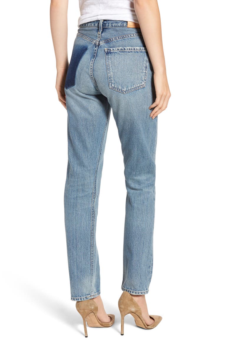 Straight Leg Jeans, Alternate, color, BARROW