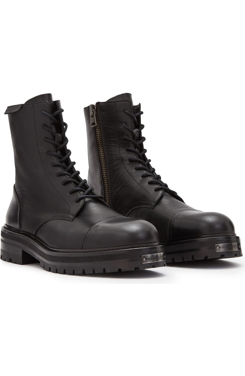 AllSaints Hank Combat Boot, Main, color,