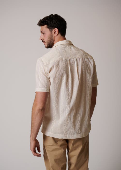 Leisure Lab Oaxaca Button Up In Anejo