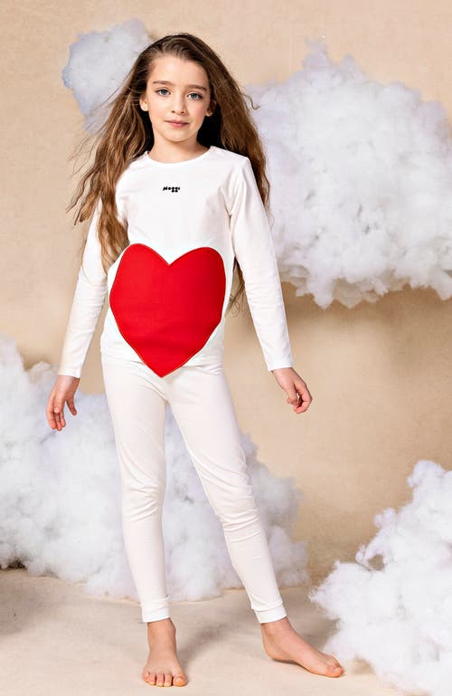 Noggiwear Puffy Heart Collection Loungwear Set In Multi