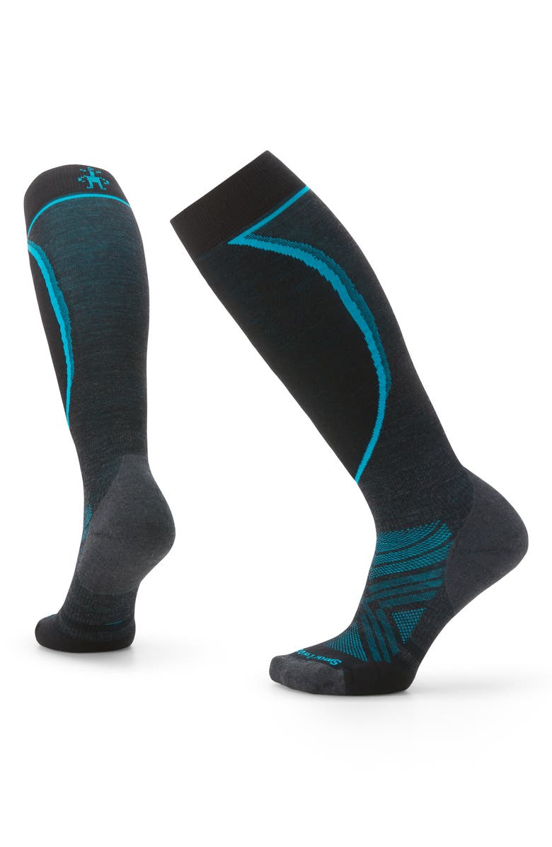 Smartwool Targeted Cushioning Over the Calf Ski Socks, Main, color, 