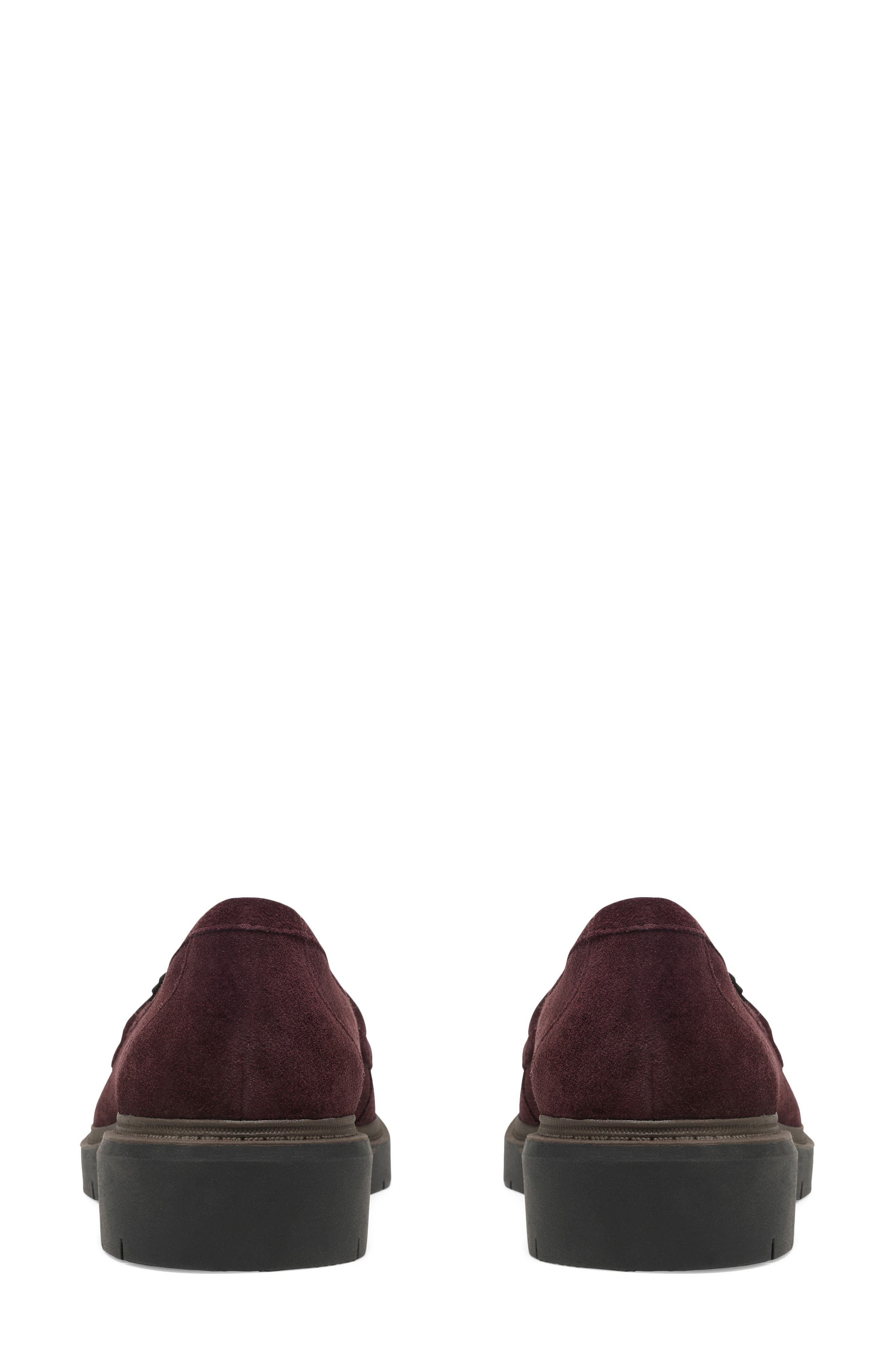 Westlynn Bella Loafer, Alternate, color, BURGUNDY SUEDE