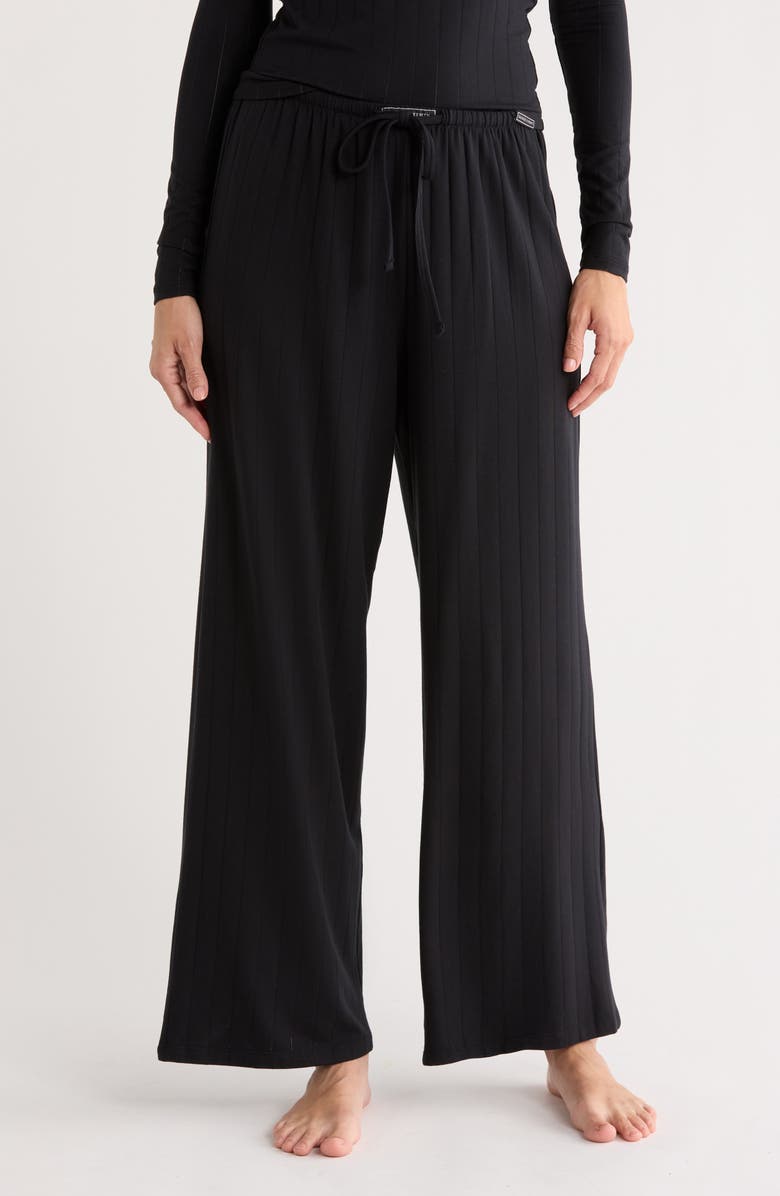 SAVAGE X FENTY Sleek Stitch Sleep Pants, Main, color, Oxford