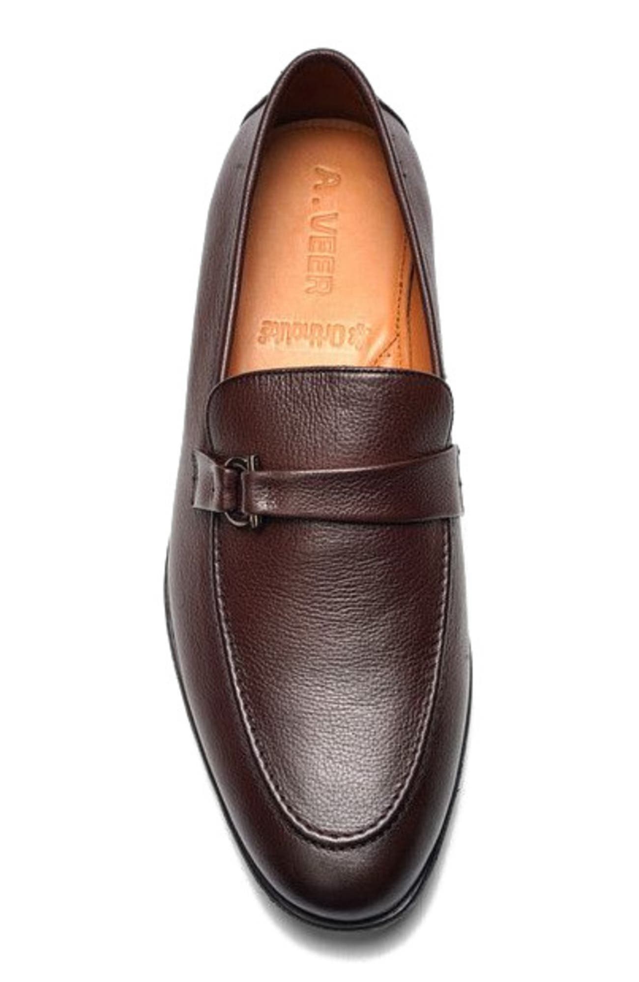 Astor Loafer, Alternate, color, Brown Leather