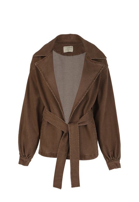 Moccha Latte Denim Jacket