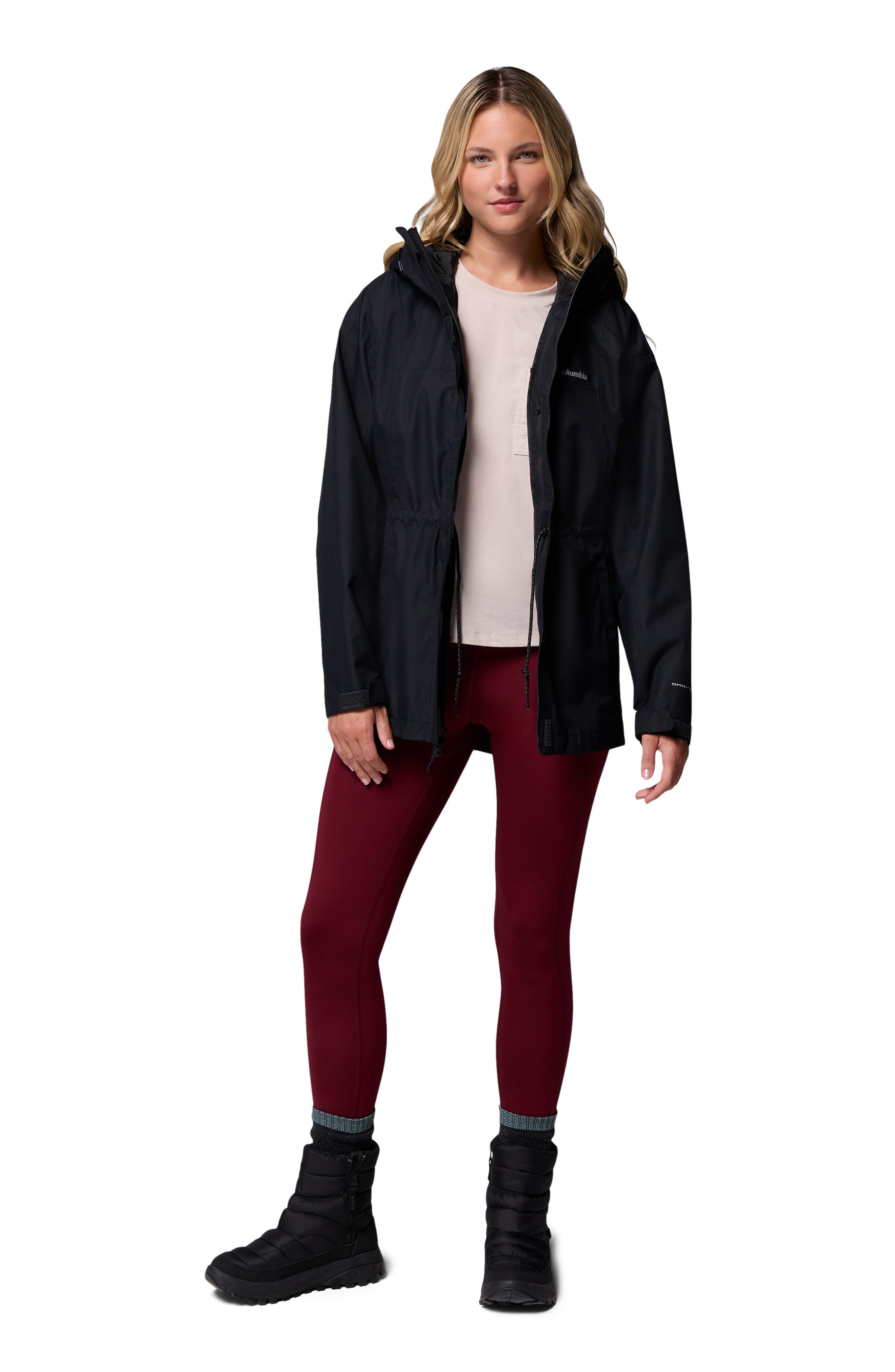 Женские Columbia Hikebound II Long Waterproof Jacket — фото 7