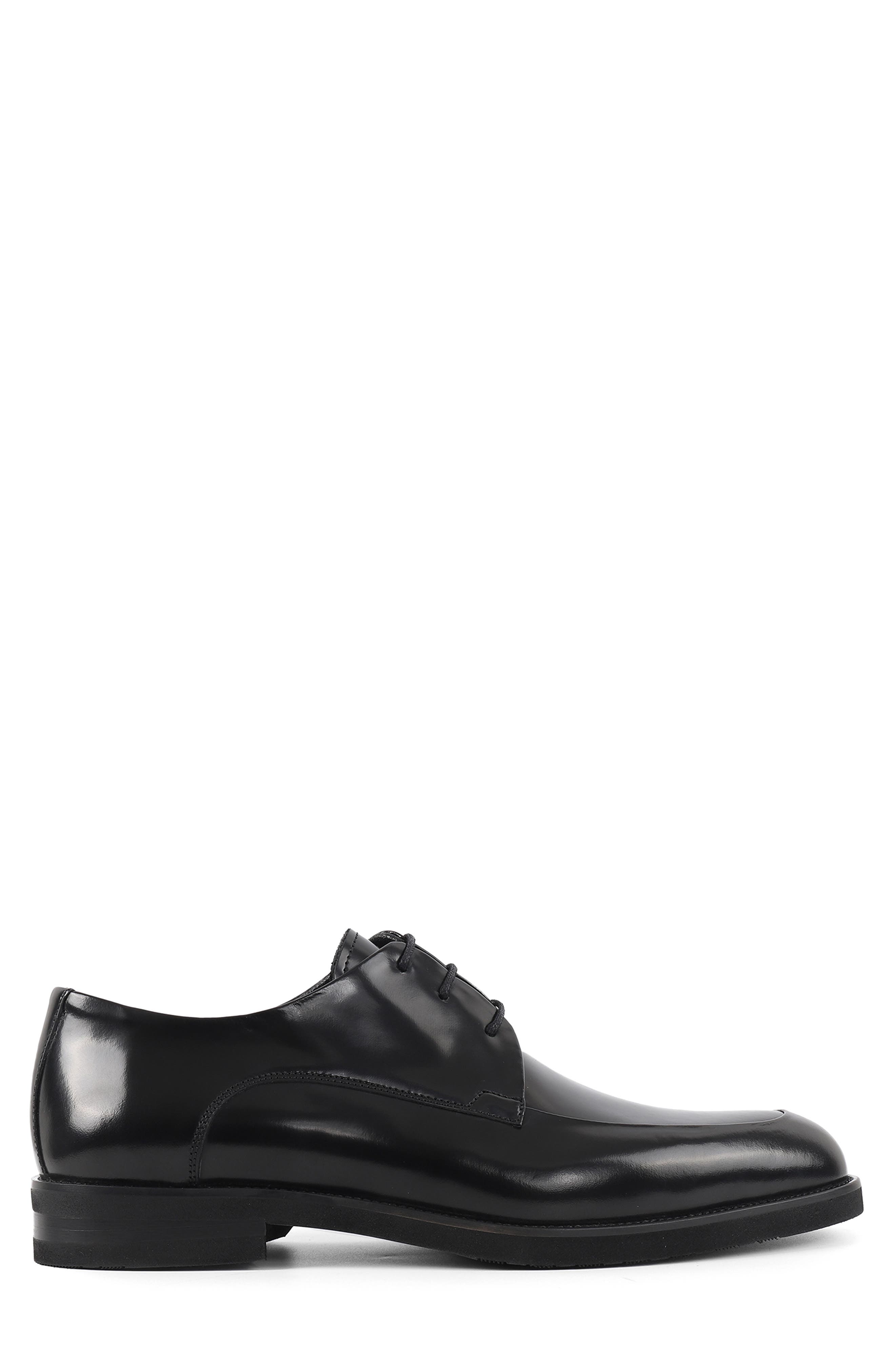 VELLAPAIS Caronari Plain Toe Derby, Alternate, color, Black