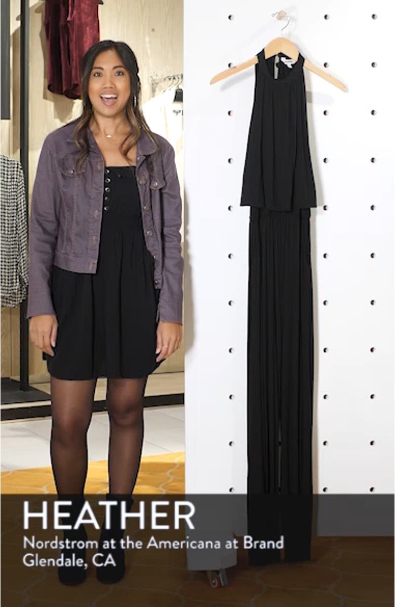 BB Dakota One on One Sleeveless Stretch Jumpsuit, sales video thumbnail