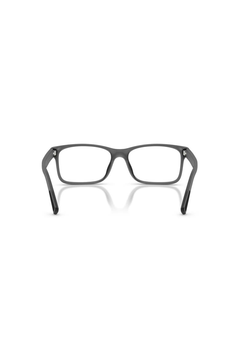 58mm Rectangle optical glasses, Alternate, color, Grey