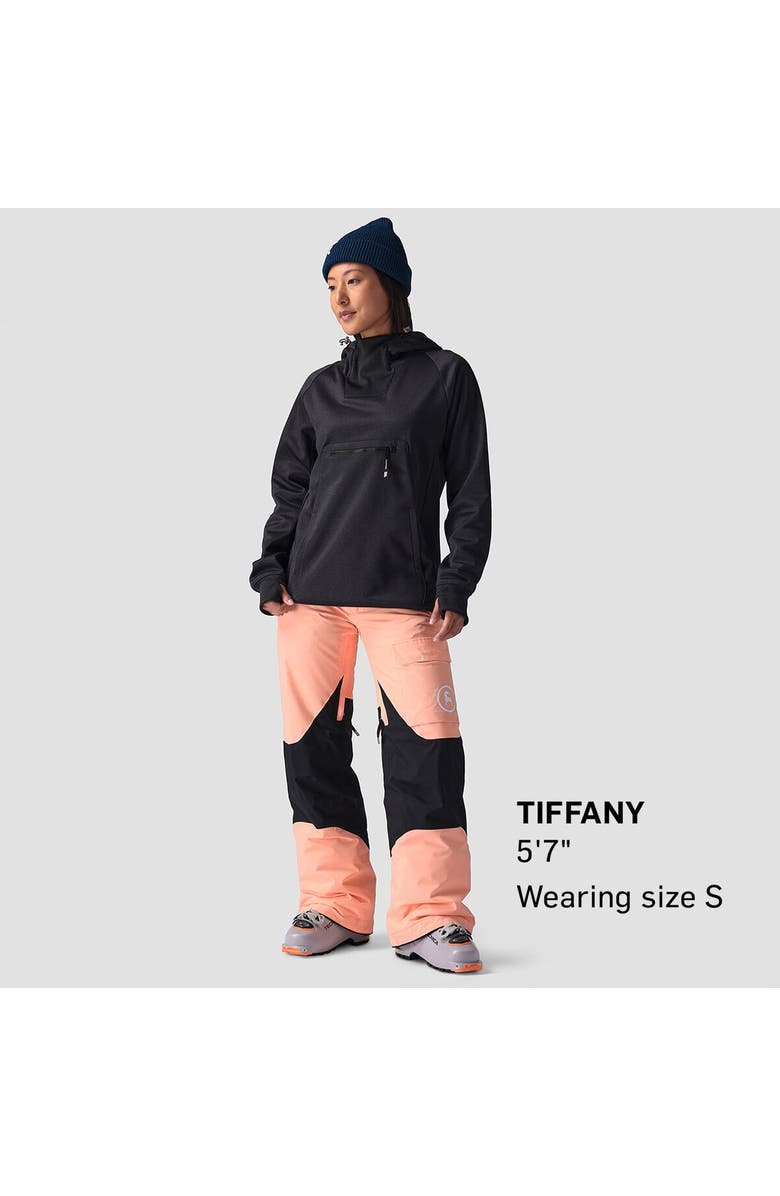 Backcountry Meltdown Water-Resistant Hoodie - Women's, Alternate, color, Black