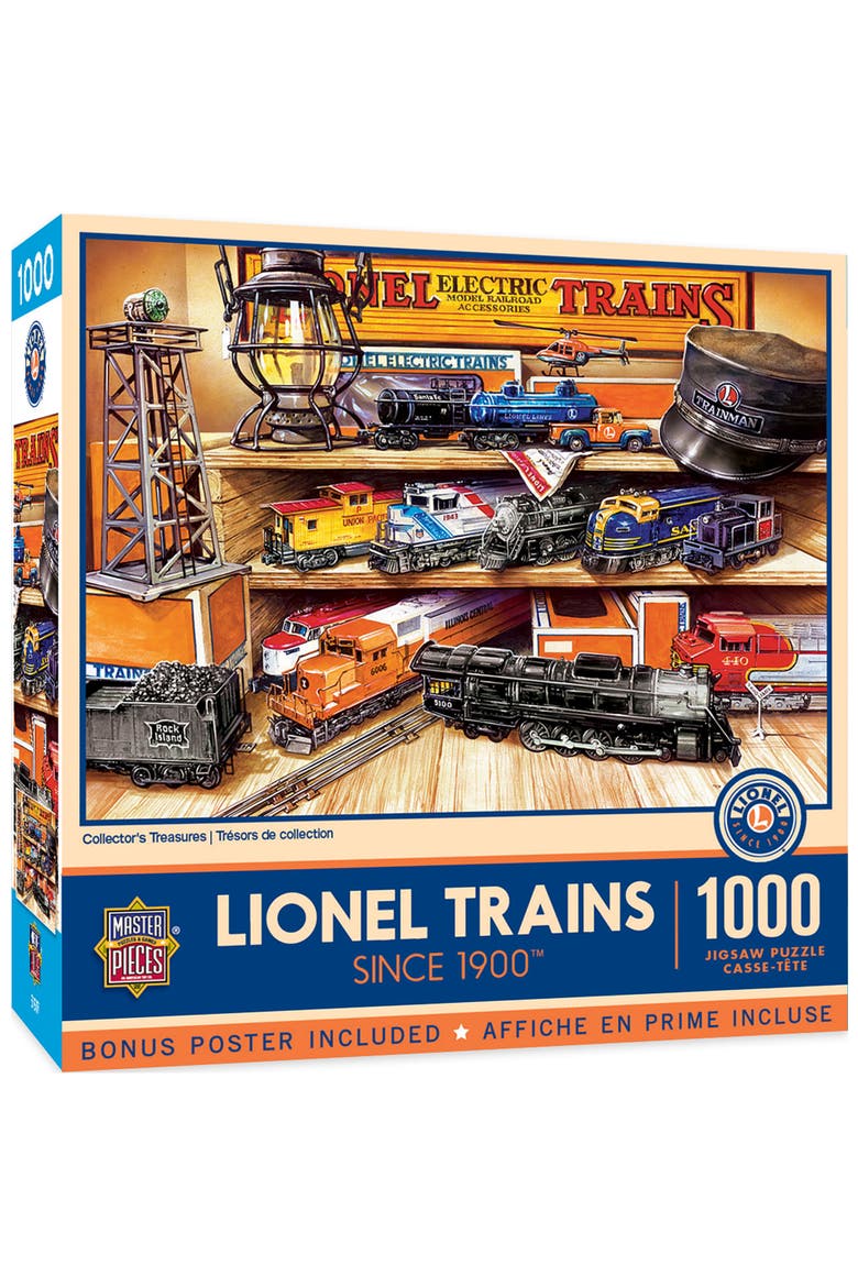 Collector's Treasures 1000 Piece Puzzle, Main, color, Multicolor