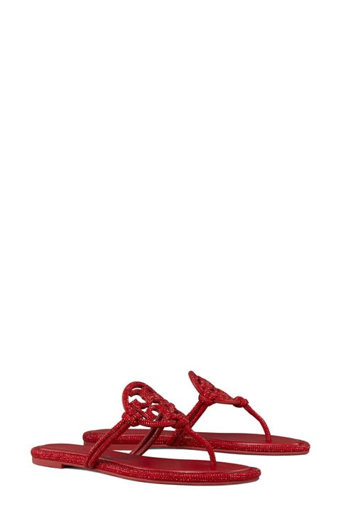 Miller Knotted Pavé Thong Sandal (Women)