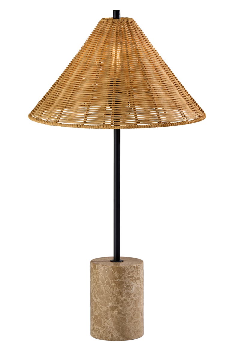 Rayne Table Lamp, Main, color, BROWN