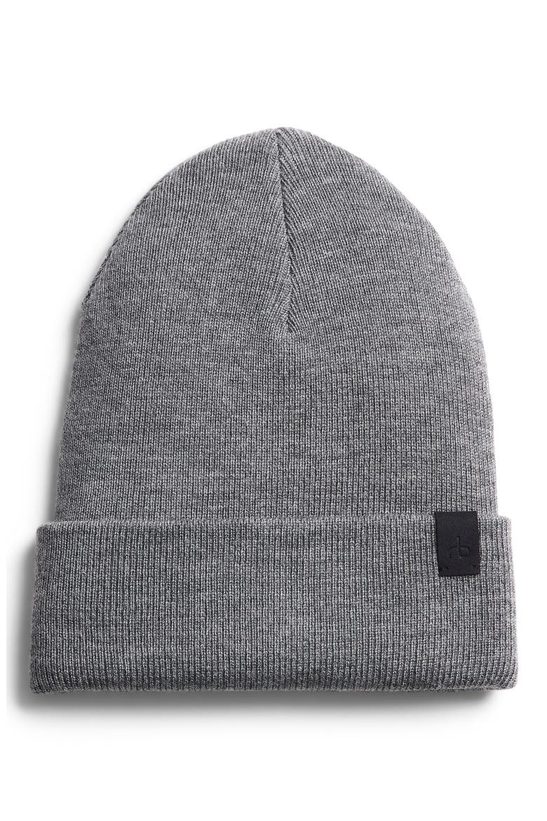 Brooks Beanie, Main, color, HEATHER GREY