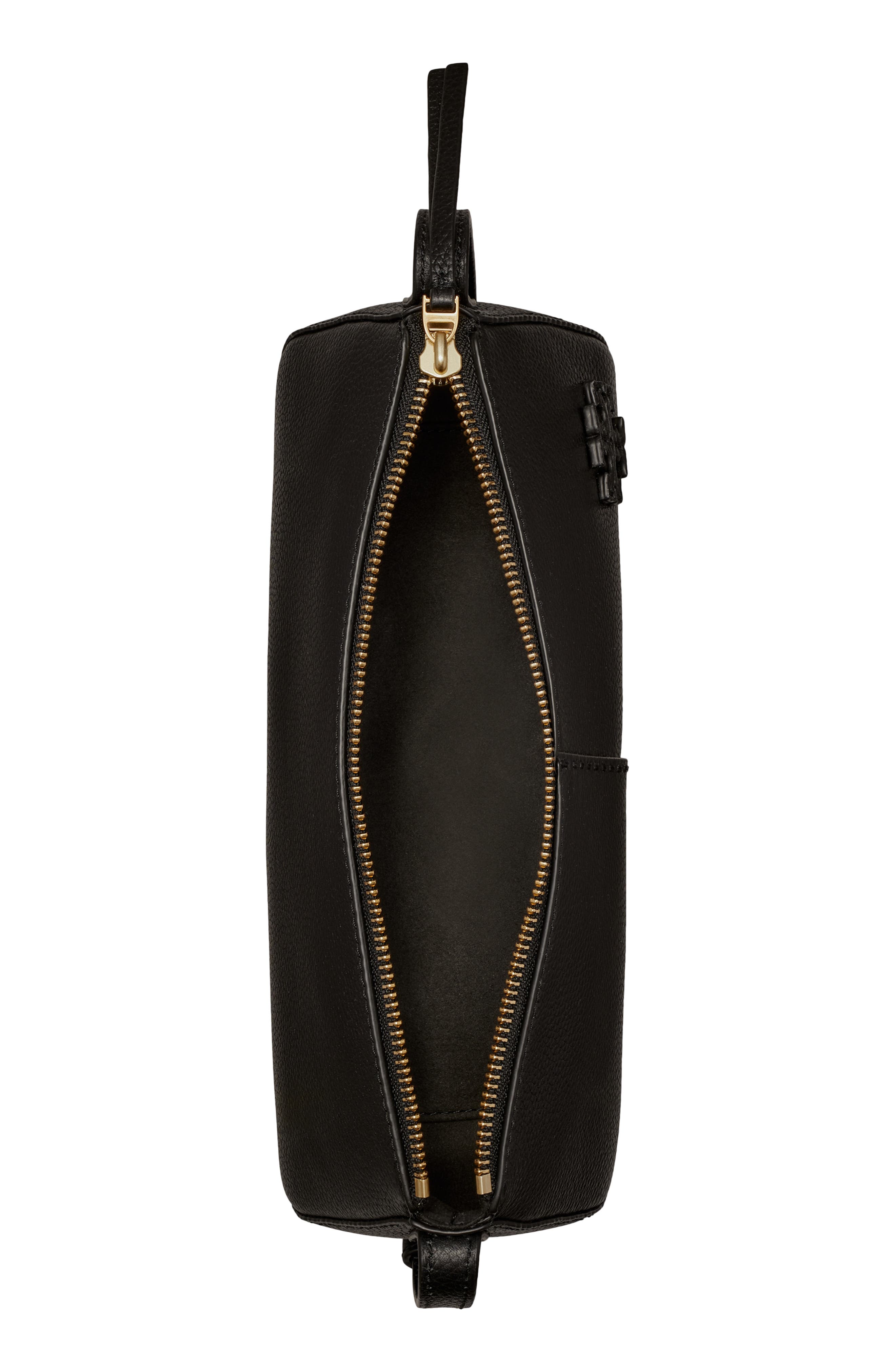 Tory Burch McGraw Pebble Leather Wedge Shoulder Bag, Alternate, color, 