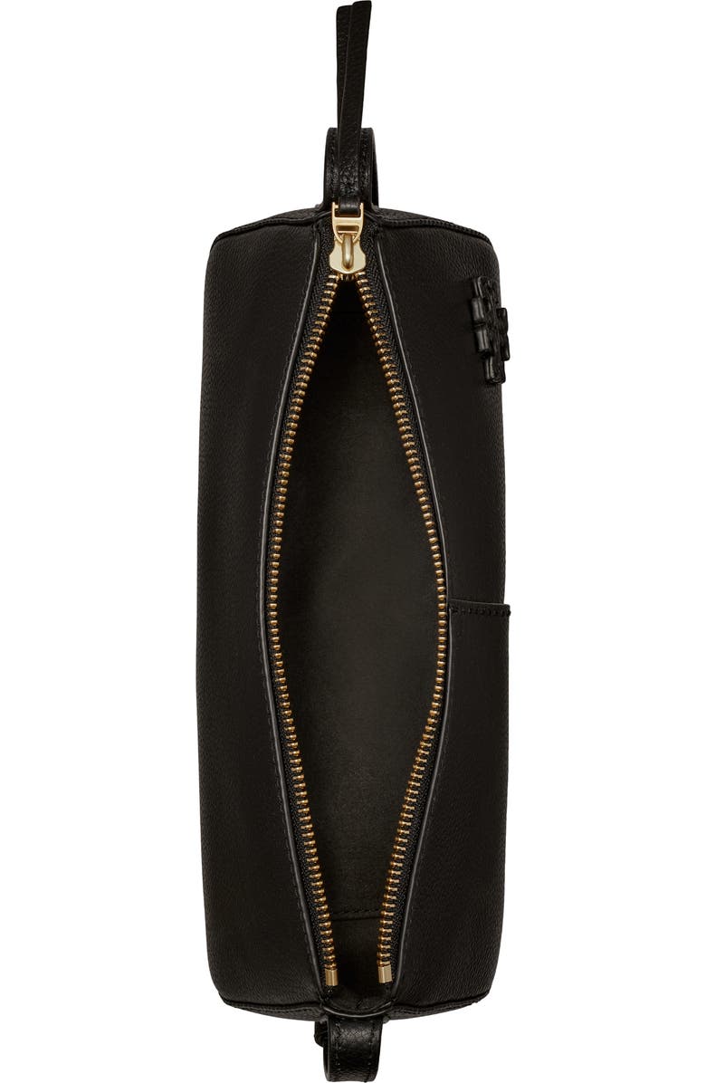 Tory Burch McGraw Pebble Leather Wedge Shoulder Bag, Alternate, color,